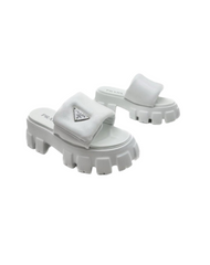 White Prada Soft Padded