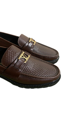 LV Major Loafers Brown