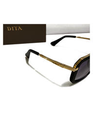 DITA Grandmaster Square Sunglasses - blue side view