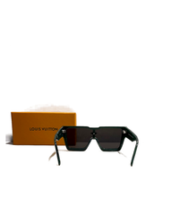 Louis Vuitton Monogram Shield Sunglasses - green back view