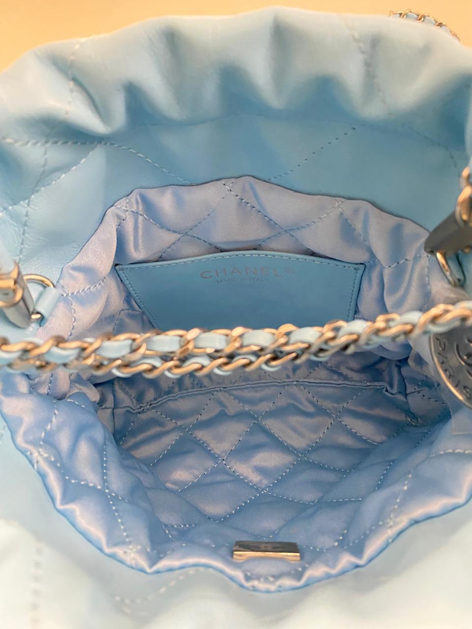 Light blue Chanel 22