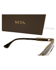 DITA Titan Square Sunglasses - blue detail view