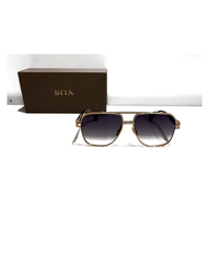 DITA Titan Square Sunglasses - Blue front view