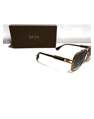 DITA Titan Square Sunglasses - blue side view