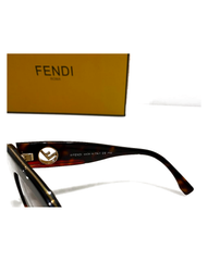Fendi Cat-Eye Sunglasses - black back view
